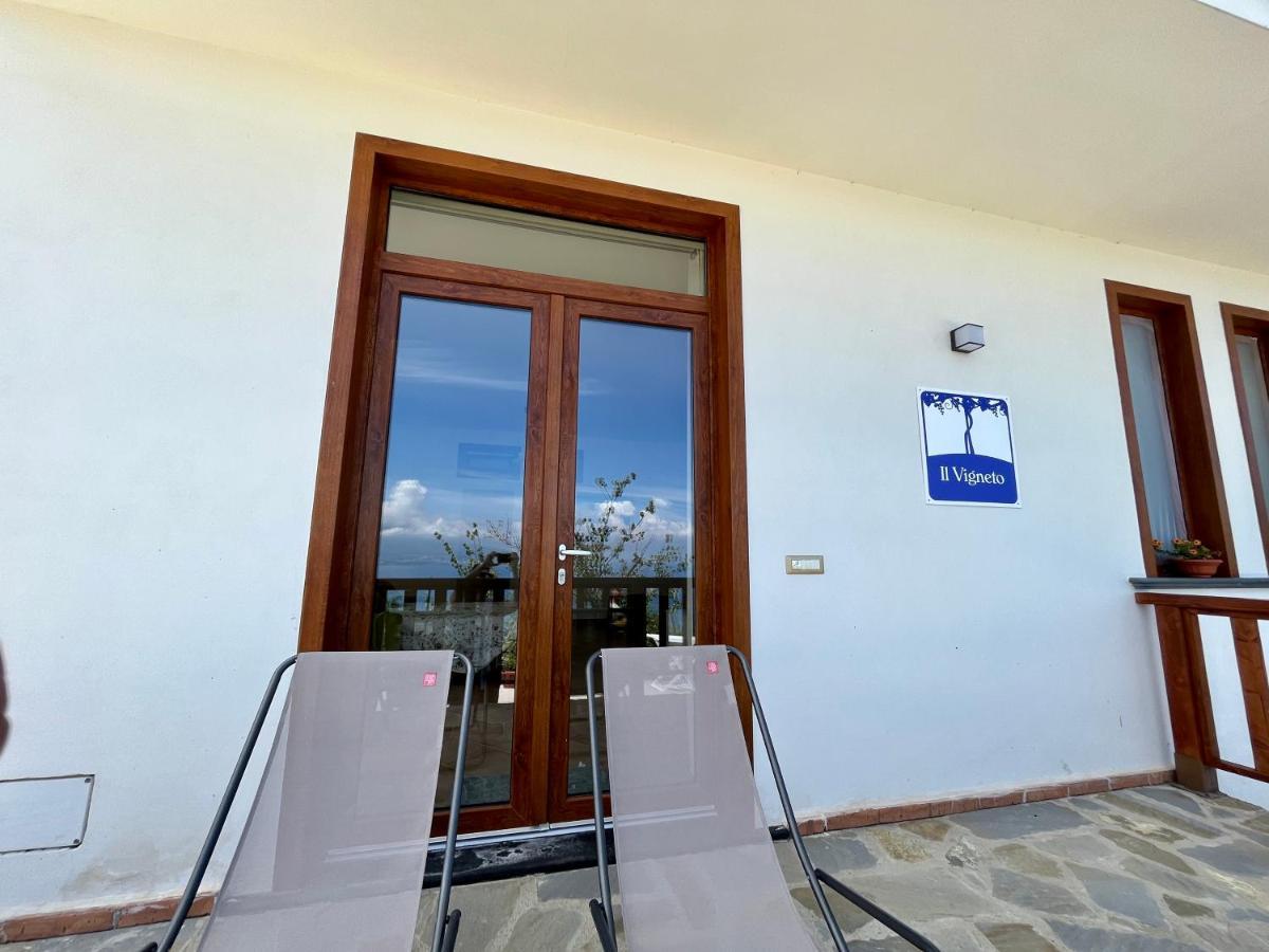 Вилла La Badia Montechiaro - Breathtaking View Of Sorrento Coast Вико-Экуенсе Экстерьер фото