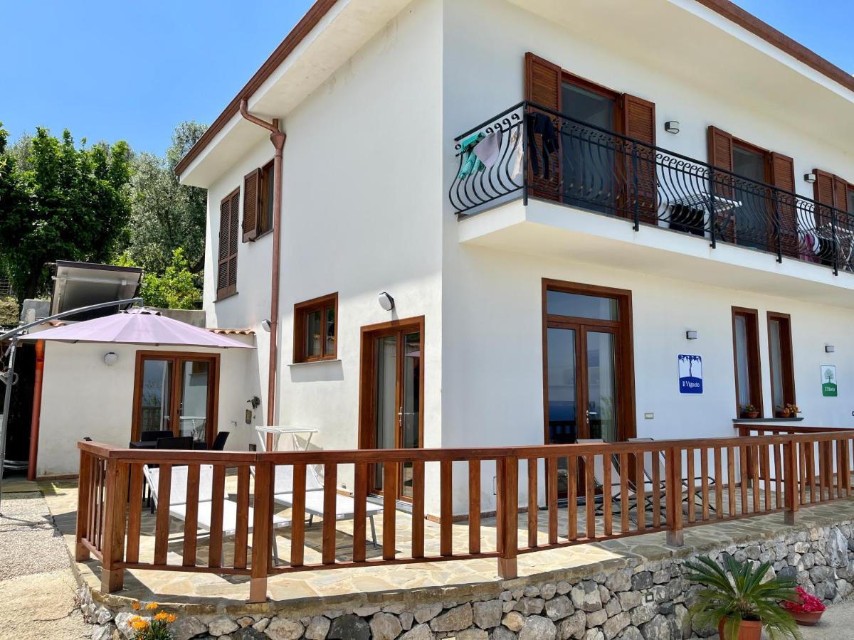 Вилла La Badia Montechiaro - Breathtaking View Of Sorrento Coast Вико-Экуенсе Экстерьер фото