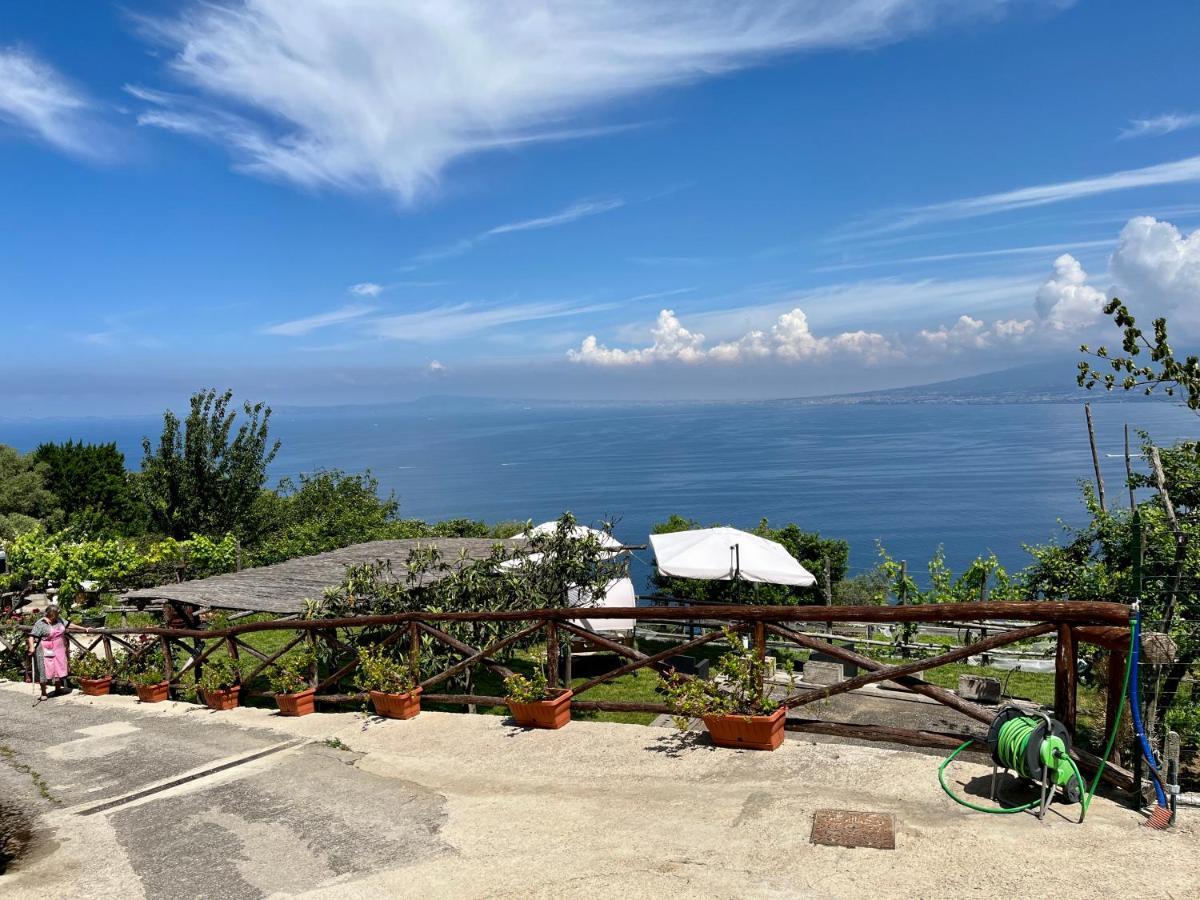 Вилла La Badia Montechiaro - Breathtaking View Of Sorrento Coast Вико-Экуенсе Экстерьер фото