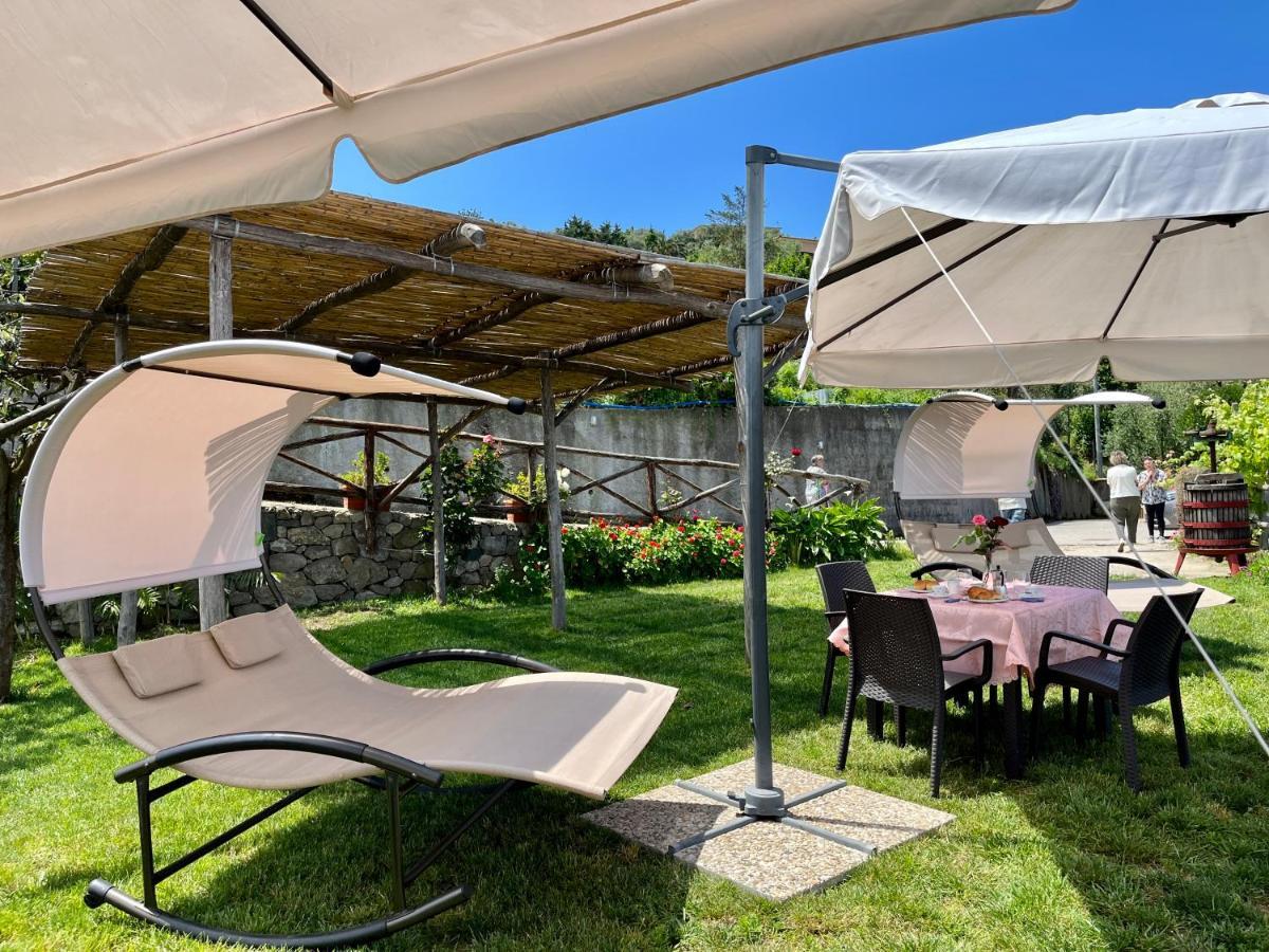 Вилла La Badia Montechiaro - Breathtaking View Of Sorrento Coast Вико-Экуенсе Экстерьер фото